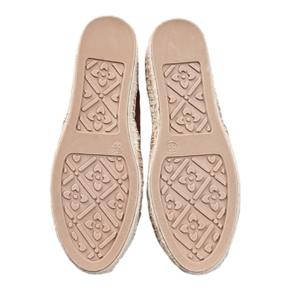 Jack Rogers cow suede slipon Espadrille flats size 8.5